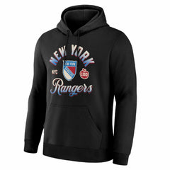 New York Rangers Fanatics Legacy Hoodie - Black | US 203561347