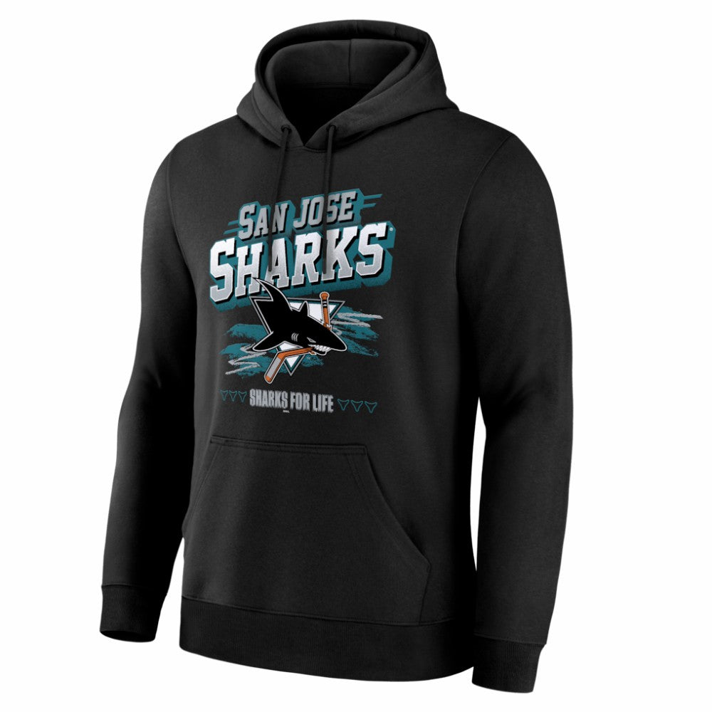 San Jose Sharks Fanatics Legacy Hoodie - Black | US 203561351