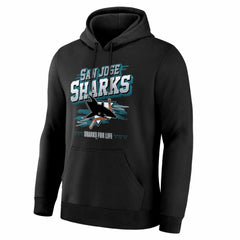 San Jose Sharks Fanatics Legacy Hoodie - Black | US 203561351