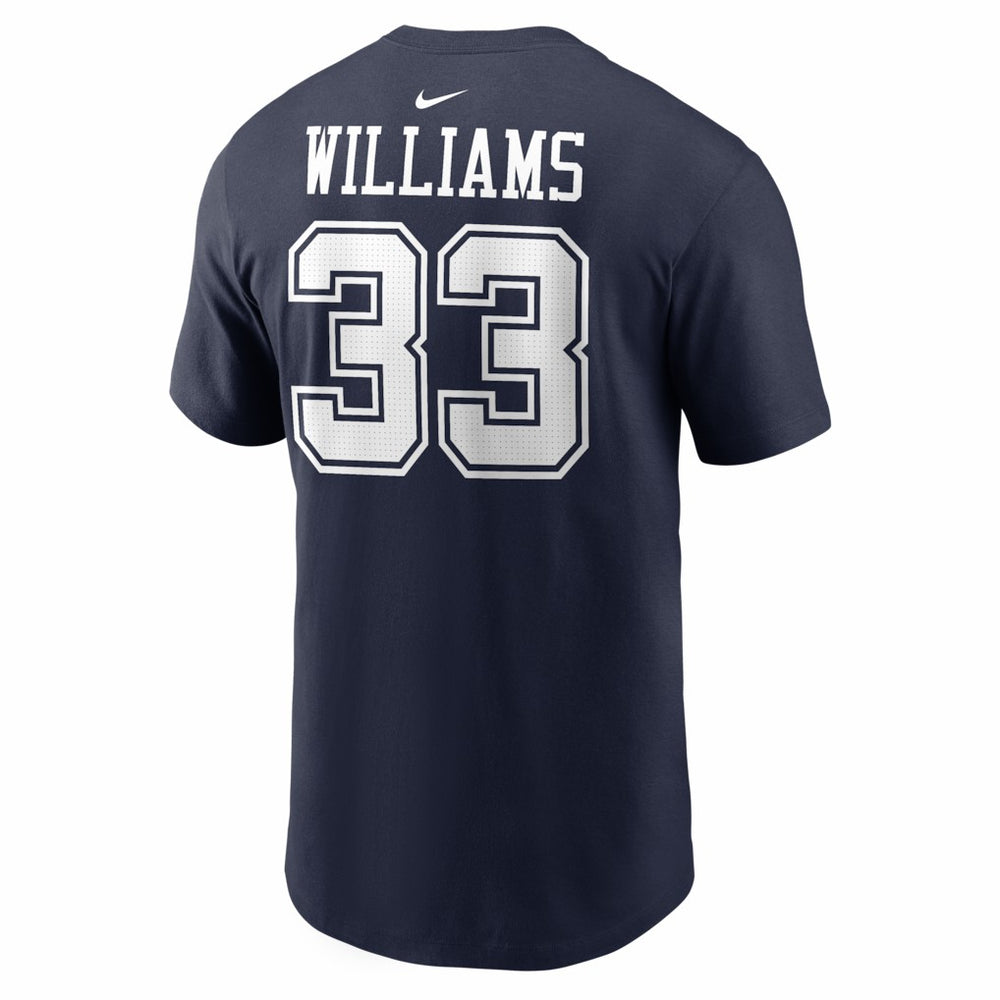 Javonte Williams Dallas Cowboys Name & Number T-Shirt - Navy T-shirts