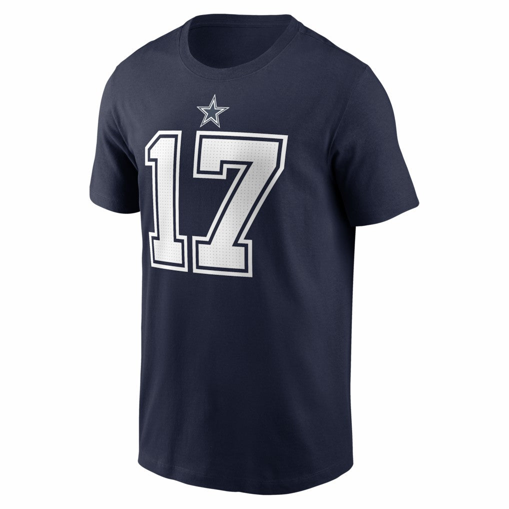 Brandon Aubrey Dallas Cowboys Name & Number T-Shirt - Navy T-shirts