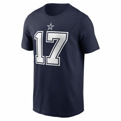 Brandon Aubrey Dallas Cowboys Name & Number T-Shirt - Navy T-shirts