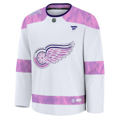 Detroit Red Wings Fanatics Hockey Fights Cancer Survivor Practice Jersey - White | US 203564973