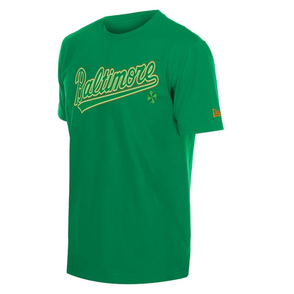 Baltimore Orioles New Era 2026 St. Patrick's Day T-Shirt - Green T-shirts