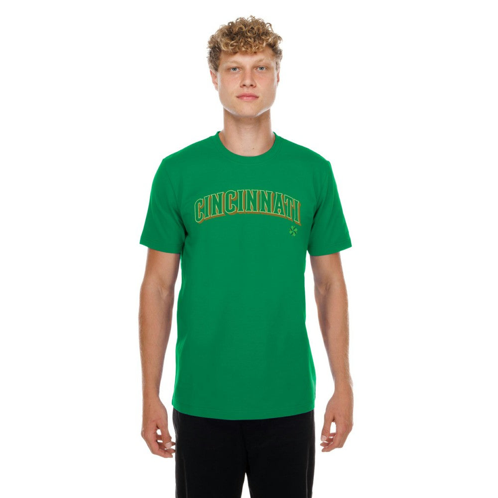 Cincinnati Reds New Era 2026 St. Patrick's Day T-Shirt - Green T-shirts