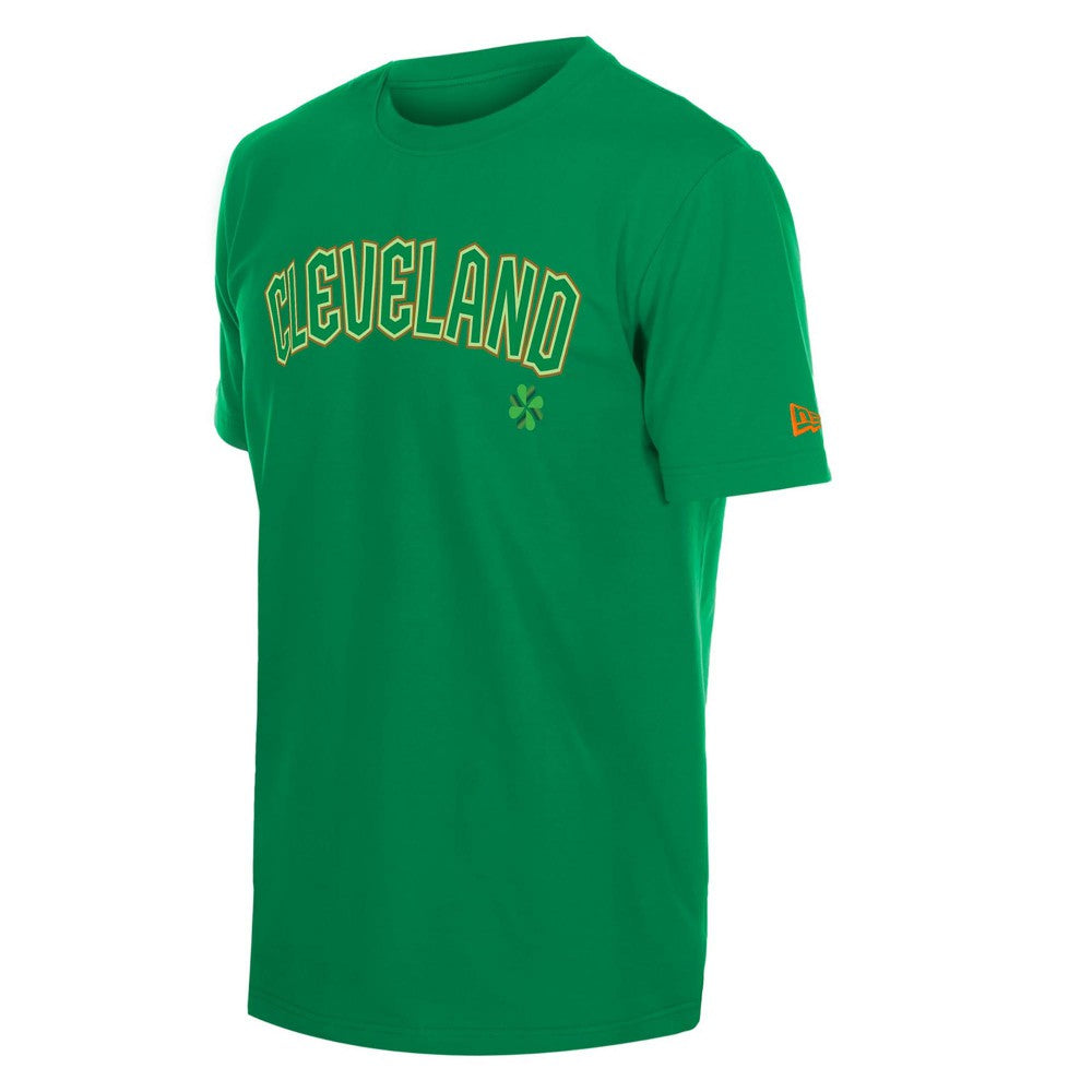 Cleveland Guardians New Era 2026 St. Patrick's Day T-Shirt - Green T-shirts
