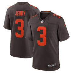 Jerry Jeudy Cleveland Browns Alpha Dawg Game Jersey - Brown Jerseys