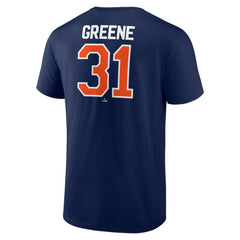 Riley Greene Detroit Tigers Winning Streak Name & Number T-Shirt - Navy T-shirts
