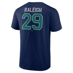 Cal Raleigh Seattle Mariners Winning Streak Name & Number T-Shirt - Navy T-shirts