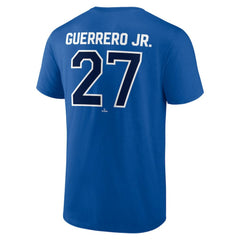 Vladimir Guerrero Jr. Toronto Blue Jays Winning Streak Name & Number T-Shirt - Royal T-shirts