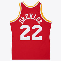 Clyde Drexler Houston Rockets 1994/95 Swingman Jersey Red - Mitchell & Ness