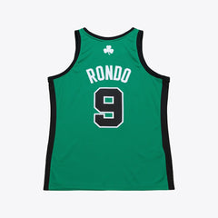 Rajon Rondo Boston Celtics 2007-08 Hardwood Classics Authentic Jersey Kelly Green - Mitchell & Ness