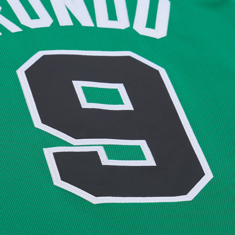 Rajon Rondo Boston Celtics 2007-08 Hardwood Classics Authentic Jersey Kelly Green - Mitchell & Ness