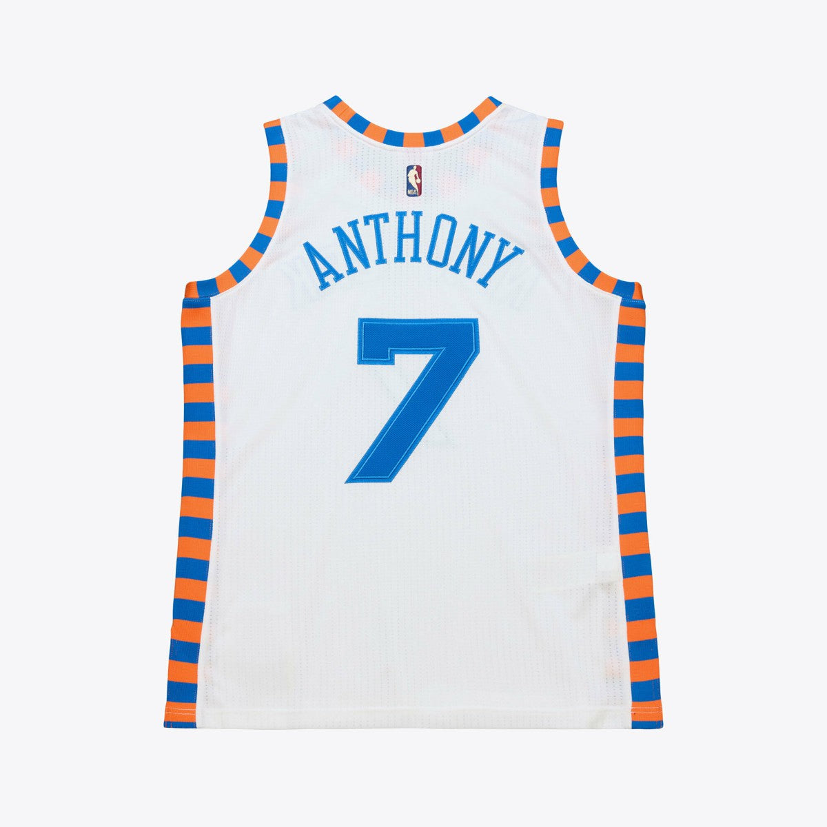 Carmelo Anthony New York Knicks 2015-16 Hardwood Classics Authentic Jersey White - Mitchell & Ness