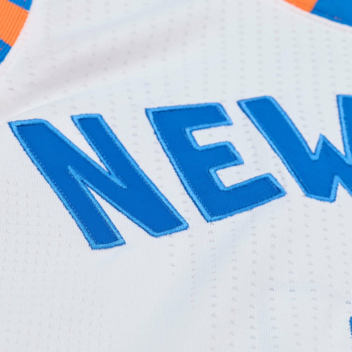 Carmelo Anthony New York Knicks 2015-16 Hardwood Classics Authentic Jersey White - Mitchell & Ness