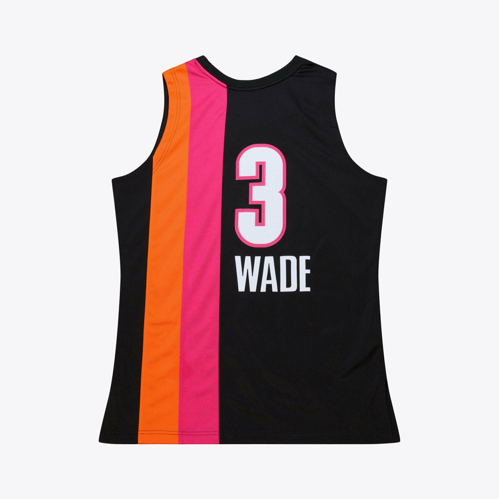 Dwyane Wade Miami Heat 2005-06 Hardwood Classics Authentic Jersey Black - Mitchell & Ness