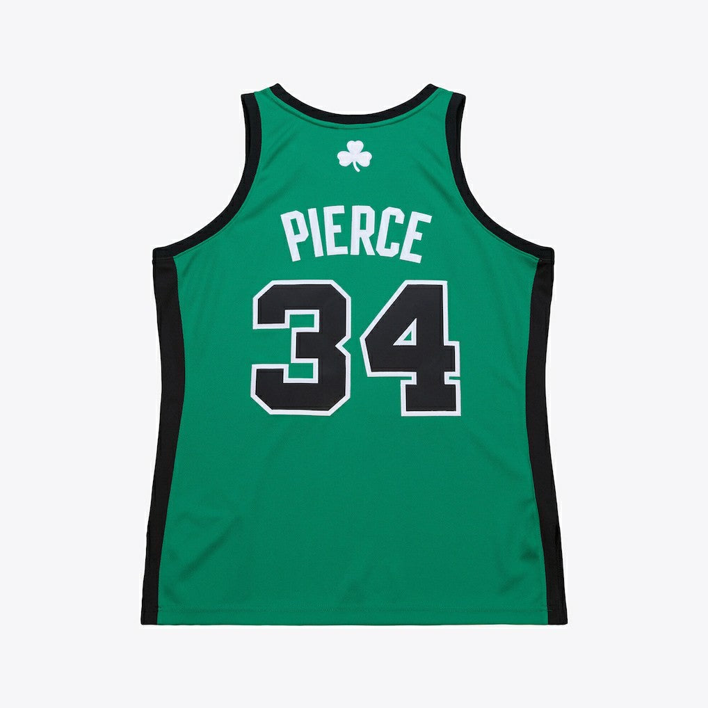 Paul Pierce Boston Celtics 2007-08 Hardwood Classics Authentic Jersey Kelly Green - Mitchell & Ness