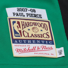 Paul Pierce Boston Celtics 2007-08 Hardwood Classics Authentic Jersey Kelly Green - Mitchell & Ness