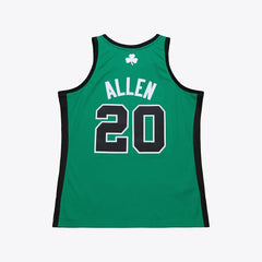 Ray Allen Boston Celtics 2007-08 Hardwood Classics Authentic Jersey Kelly Green - Mitchell & Ness