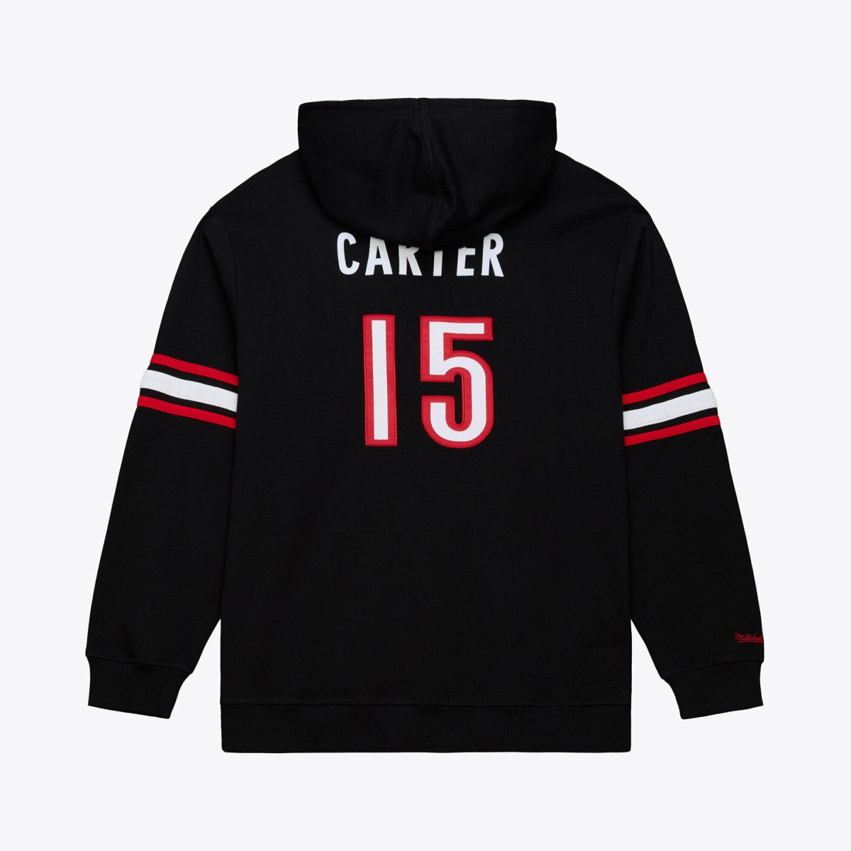 Vince Carter Toronto Raptors Name & Number Hoodie Black - Mitchell & Ness