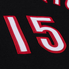 Vince Carter Toronto Raptors Name & Number Hoodie Black - Mitchell & Ness