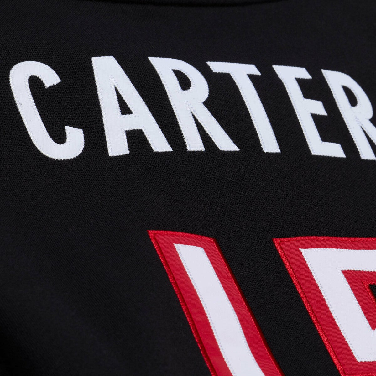 Vince Carter Toronto Raptors Name & Number Hoodie Black - Mitchell & Ness