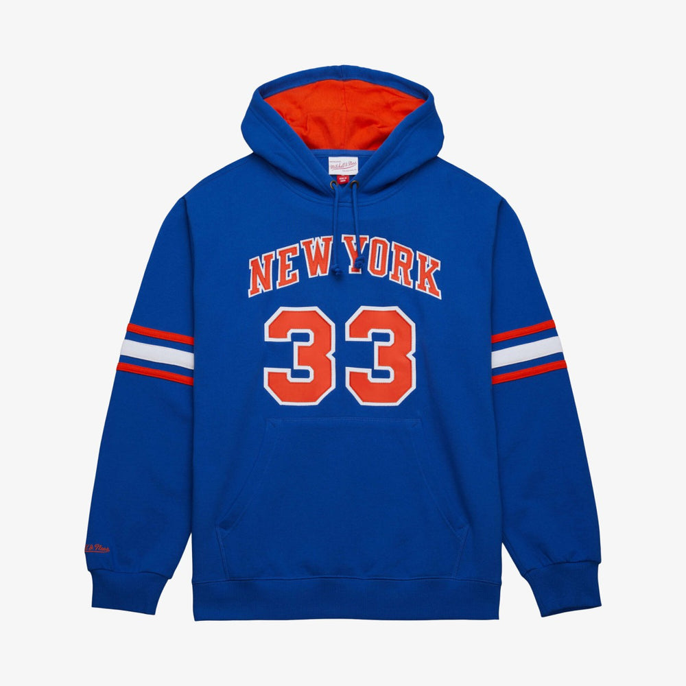 Patrick Ewing New York Knicks Name & Number Hoodie Blue - Mitchell & Ness outlet