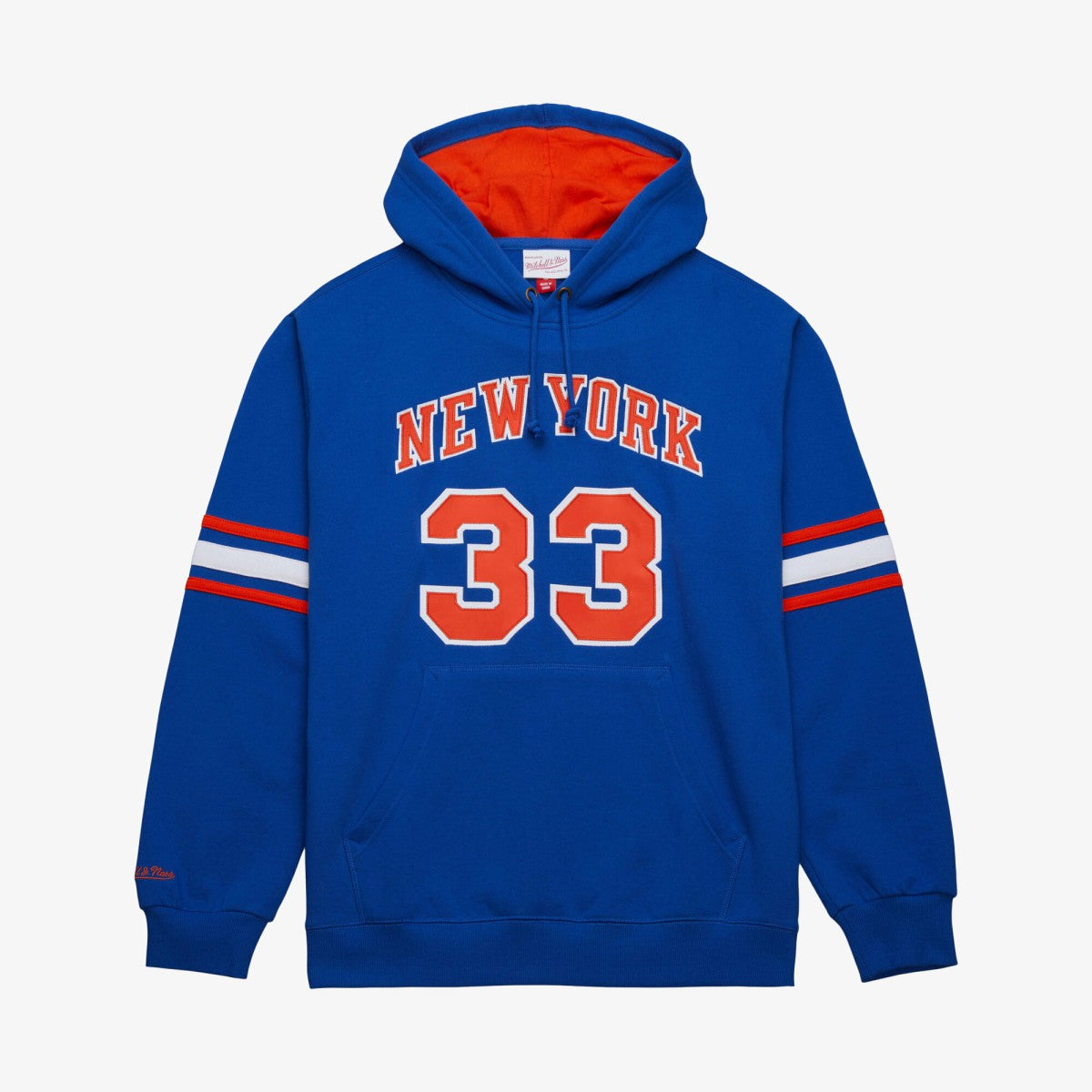 Patrick Ewing New York Knicks Name & Number Hoodie Blue - Mitchell & Ness outlet