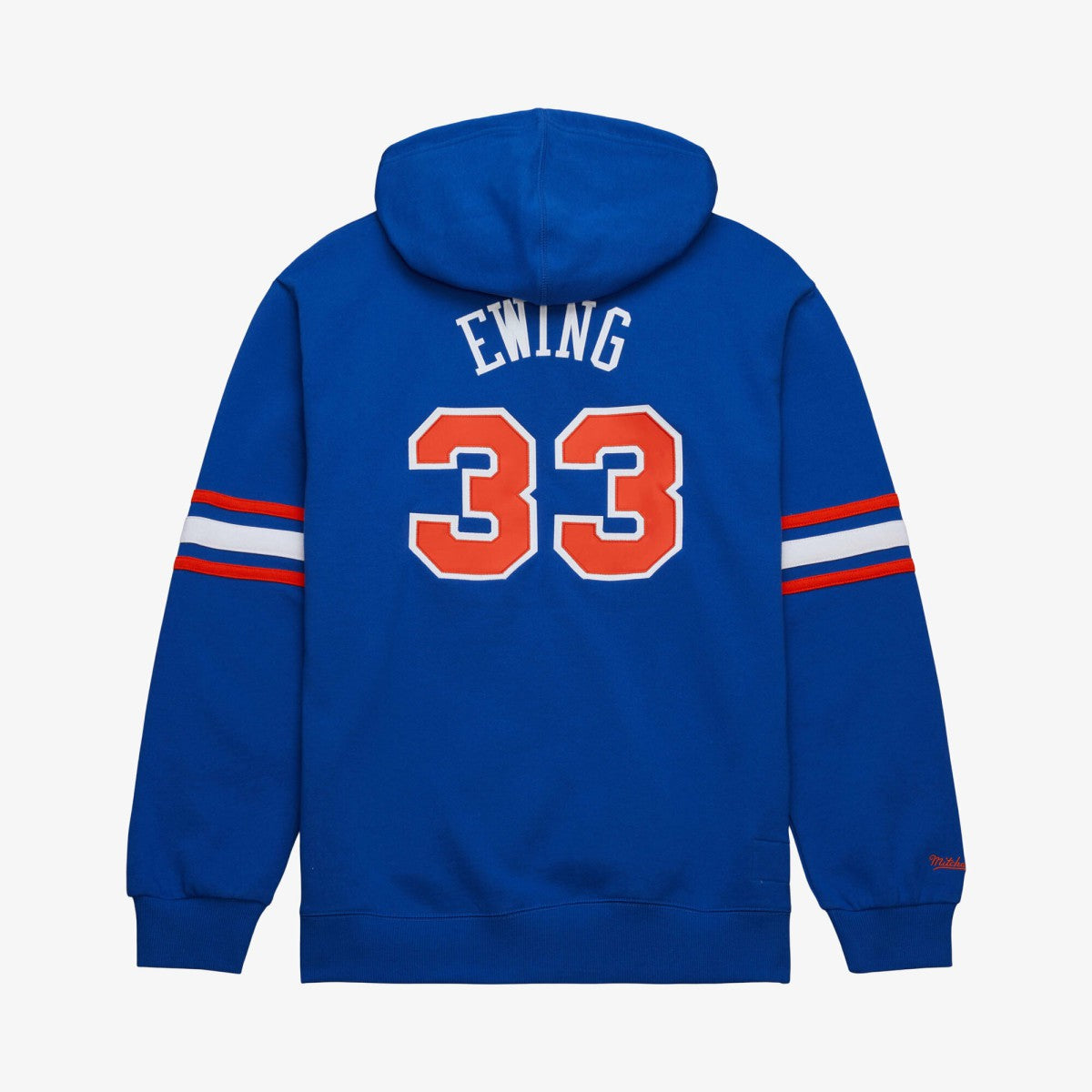 Patrick Ewing New York Knicks Name & Number Hoodie Blue - Mitchell & Ness outlet