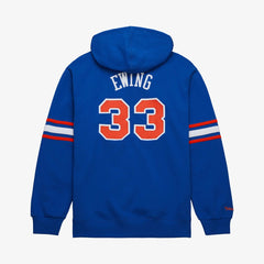 Patrick Ewing New York Knicks Name & Number Hoodie Blue - Mitchell & Ness outlet