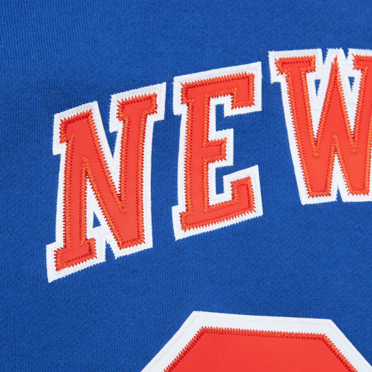 Patrick Ewing New York Knicks Name & Number Hoodie Blue - Mitchell & Ness outlet