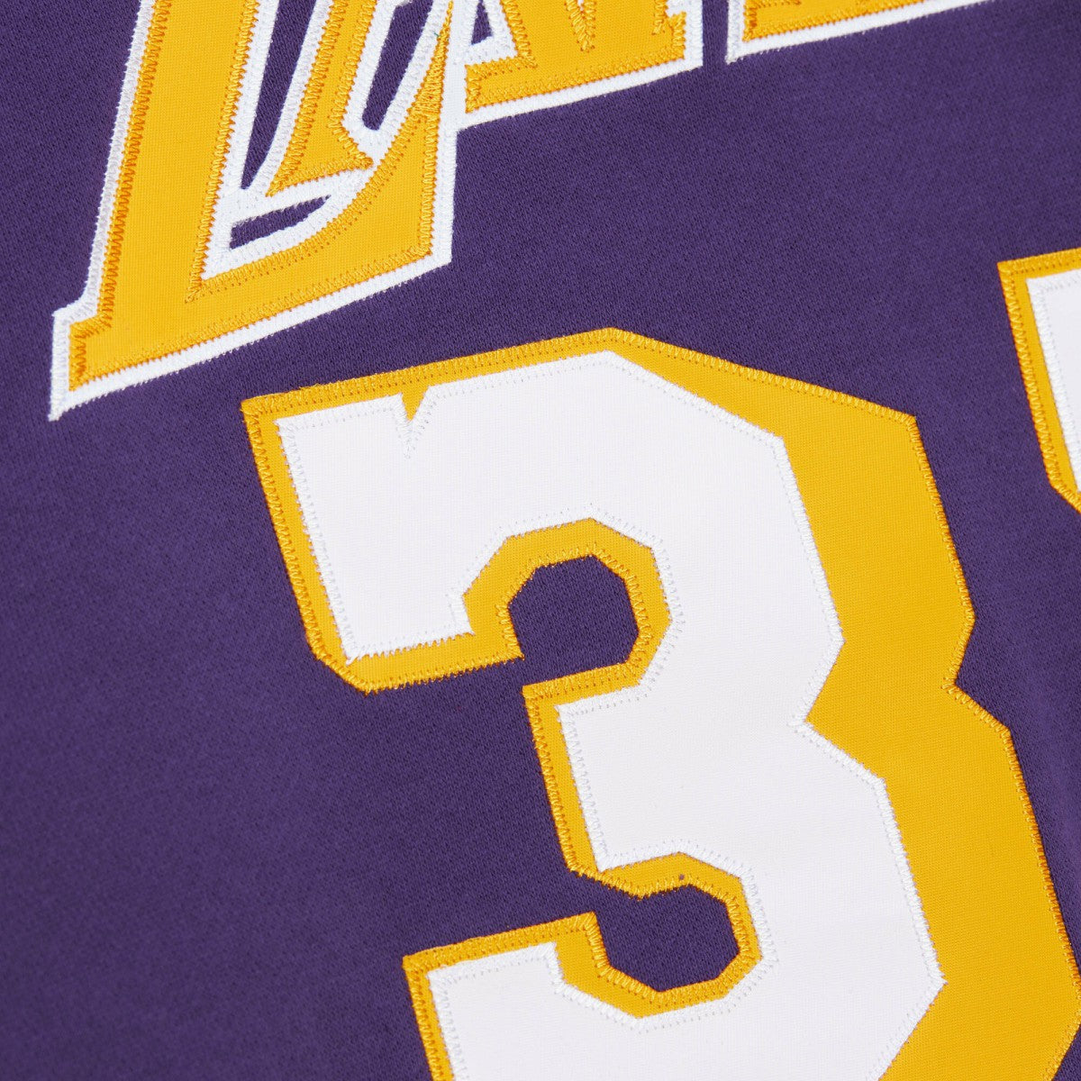 Magic Johnson Los Angeles Lakers Name & Number Hoodie Purple - Mitchell & Ness