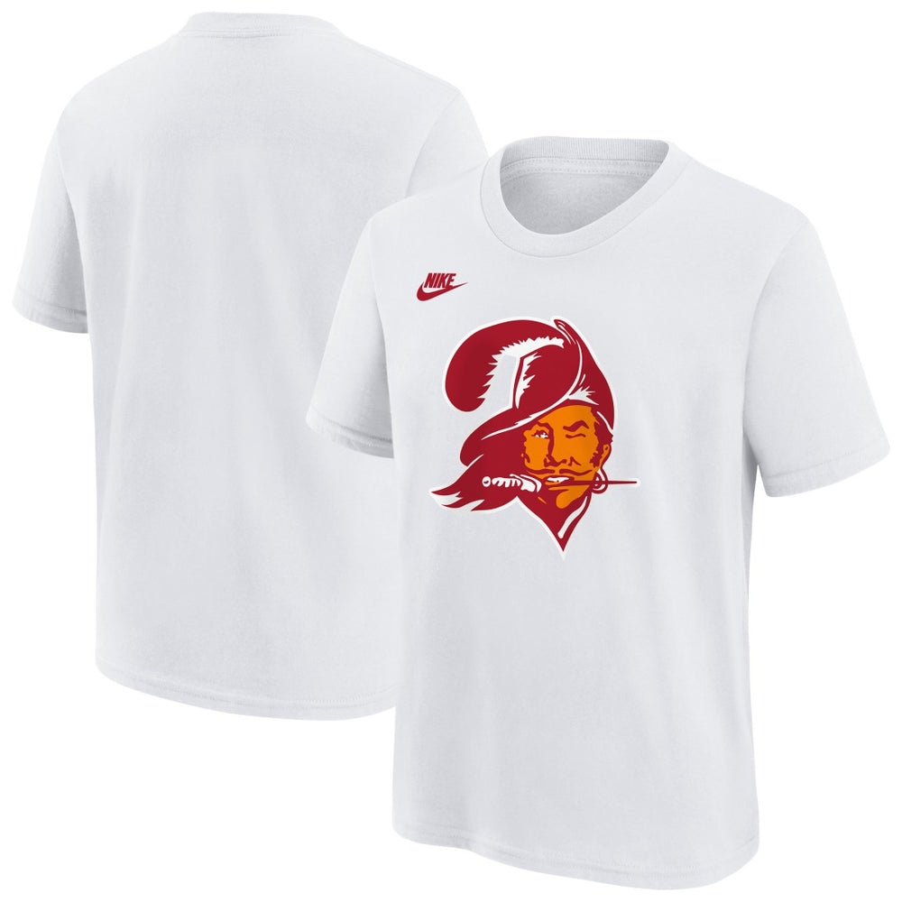 Tampa Bay Buccaneers Youth Bucco Bruce T-Shirt - White T-shirts