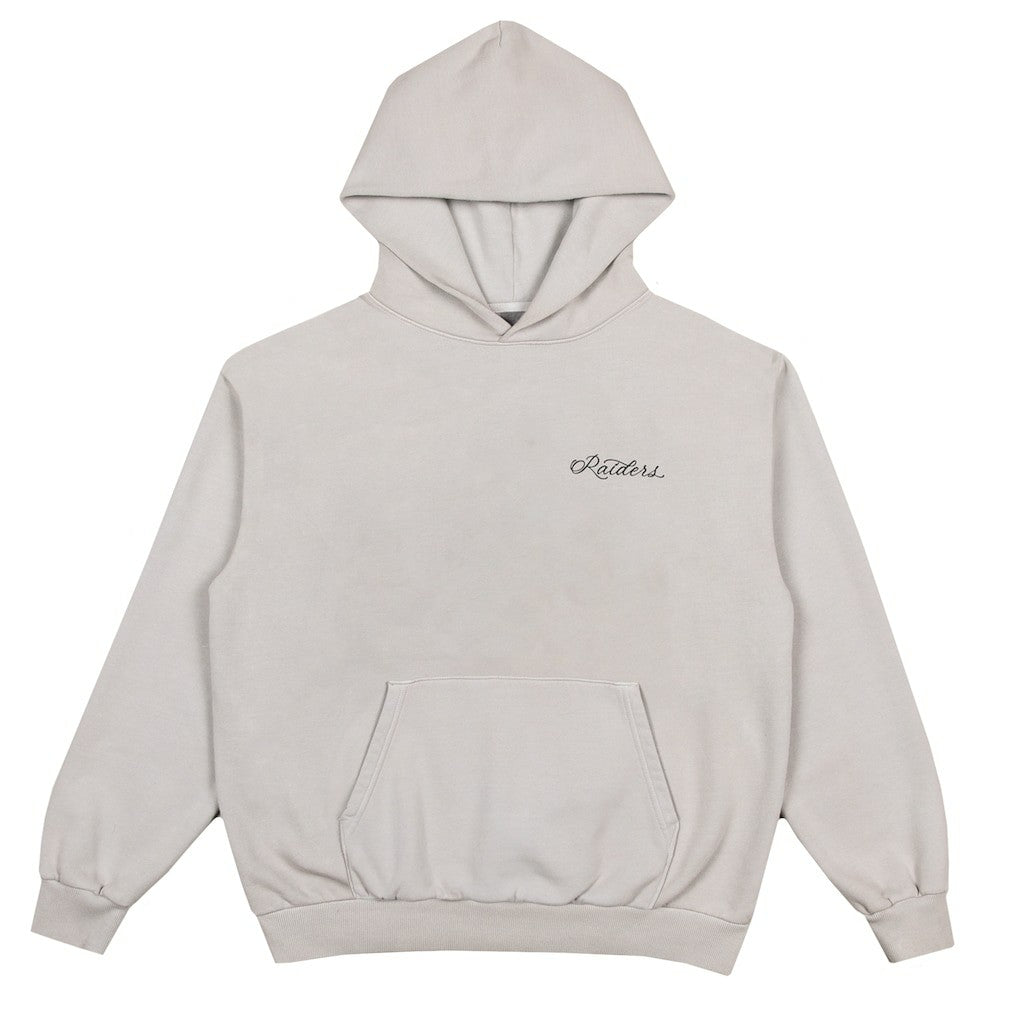Las Vegas Raiders Born x Raised Unisex Fine Line Hoodie - Silver Hoodies