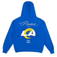 Los Angeles Rams Born x Raised Unisex Fine Line Hoodie - Royal Hoodies