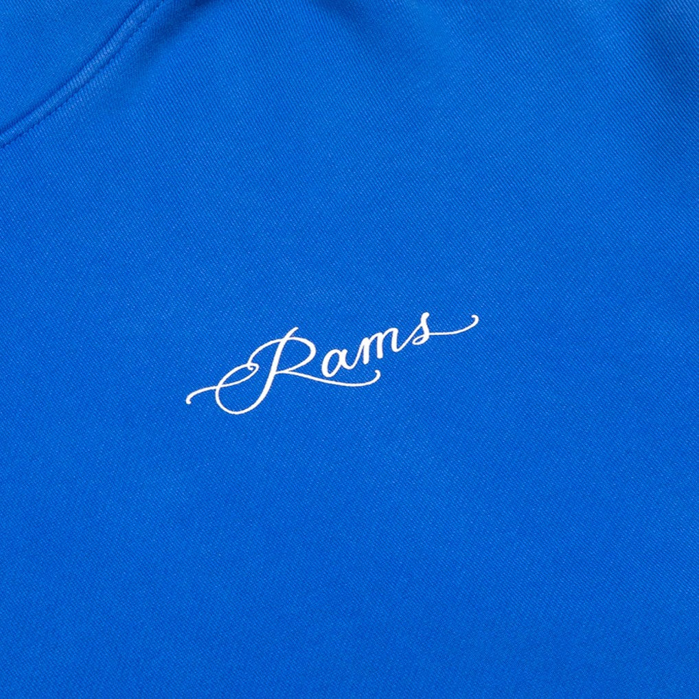 Los Angeles Rams Born x Raised Unisex Fine Line Hoodie - Royal Hoodies