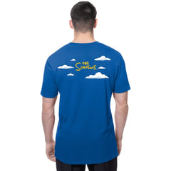 Toronto Blue Jays New Era MLB x Simpsons 2026 Collab Clouds T-Shirt - Royal T-shirts