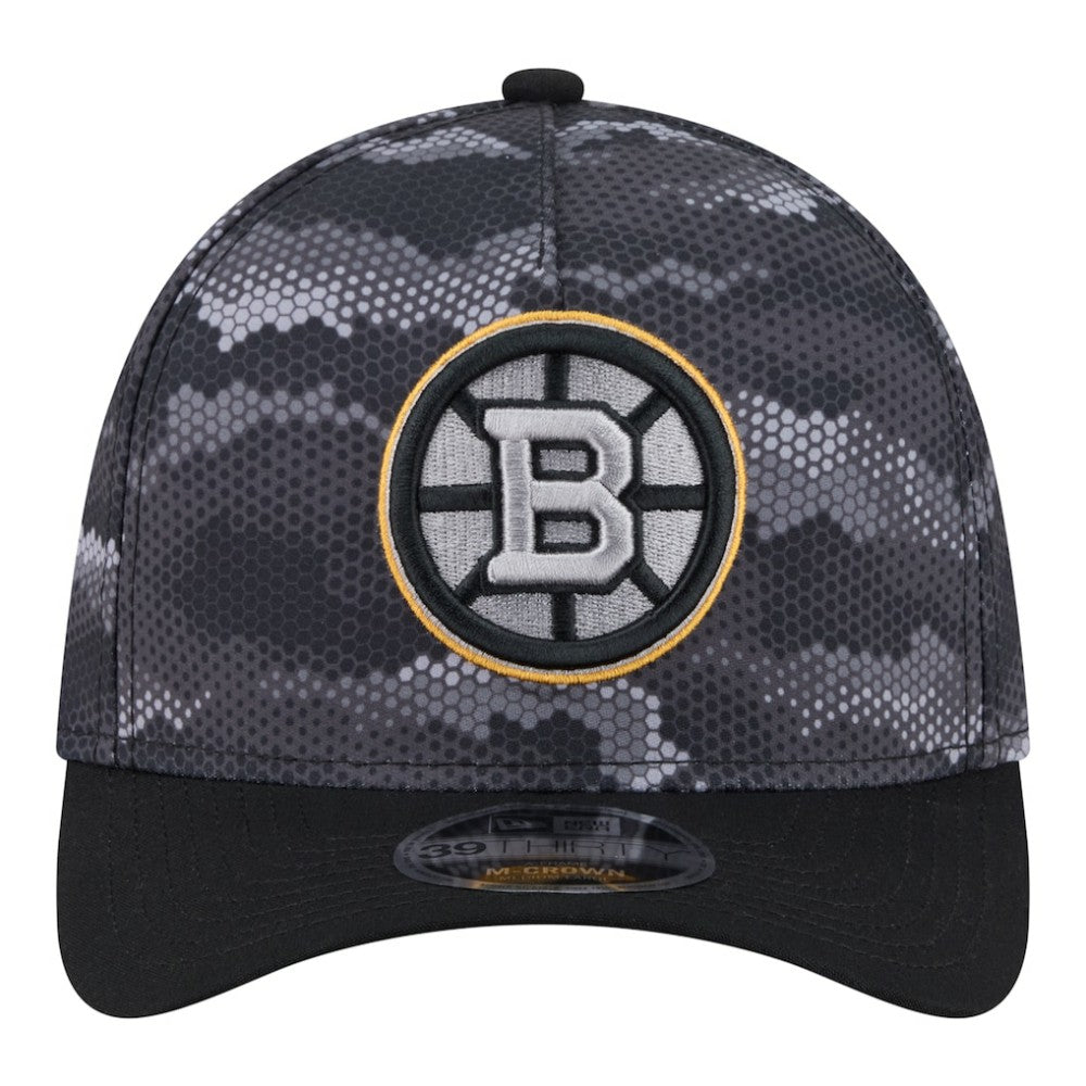 Boston Bruins New Era Zero Dark 39THIRTY Flex Hat - Black | US 203577224