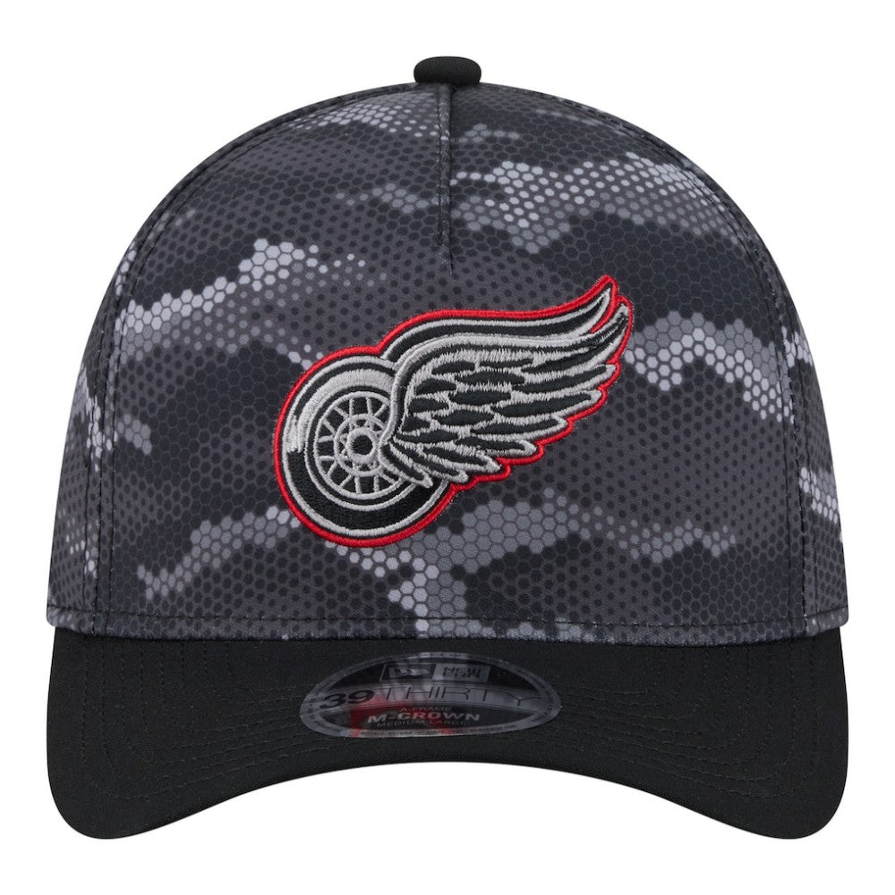 Detroit Red Wings New Era Zero Dark 39THIRTY Flex Hat - Black | US 203577225