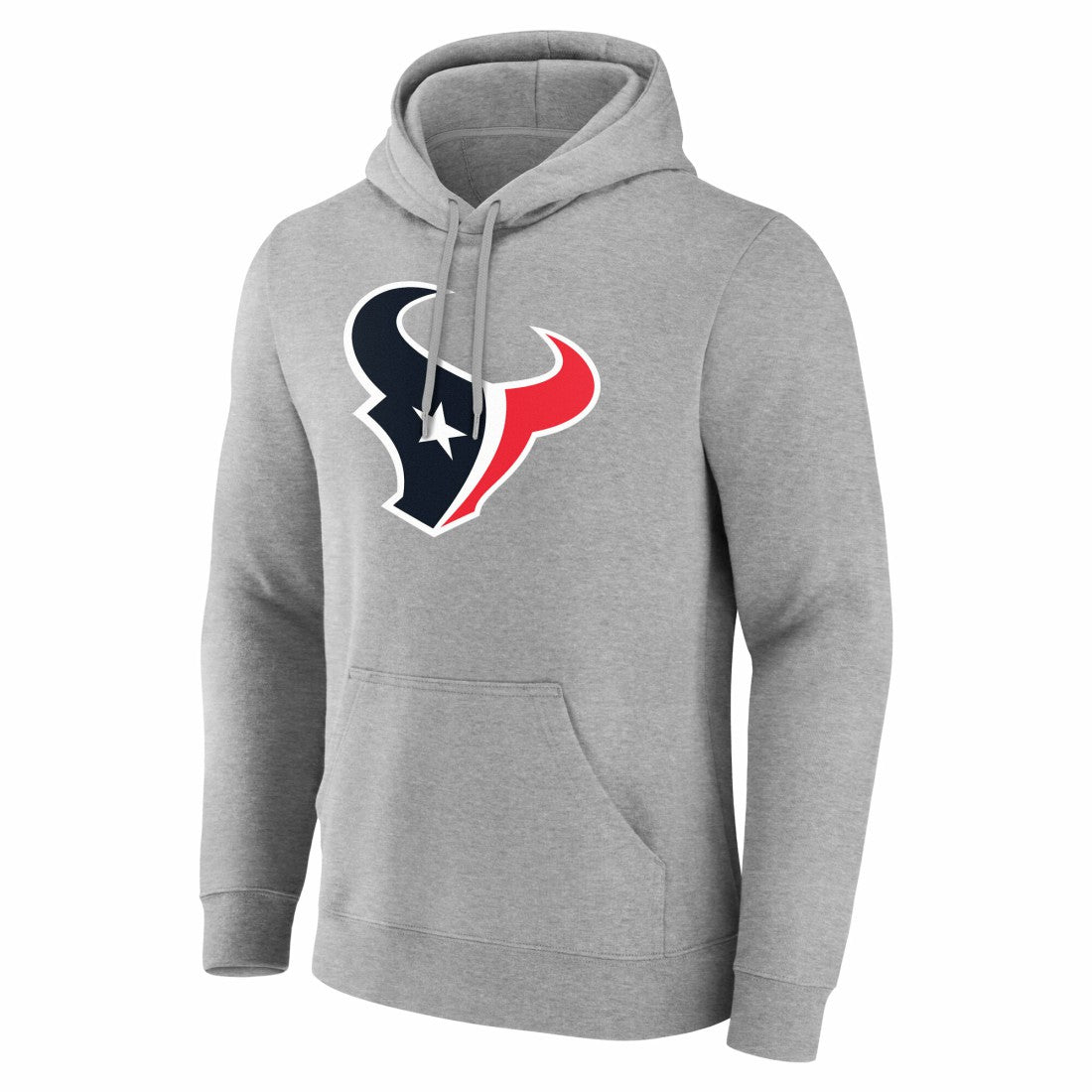 Houston Texans Team Authentic Personalized Name & Number Hoodie - Gray Hoodies
