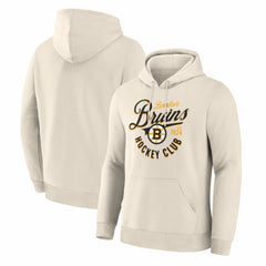 Boston Bruins Legacy Hoodie - Cream | US 203577441