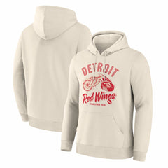 Detroit Red Wings Alternate Legacy Hoodie - Cream | US 203577447