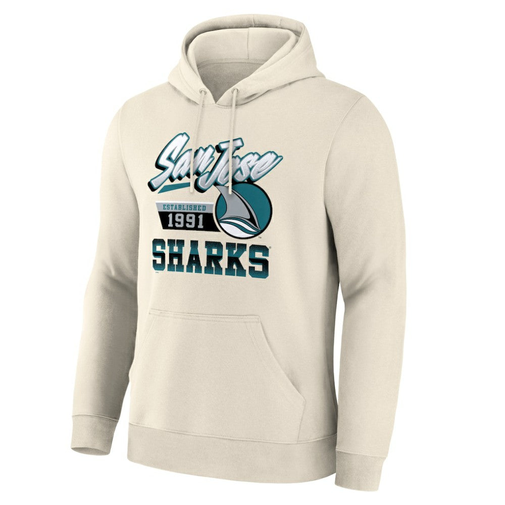 San Jose Sharks Alternate Legacy Hoodie - Cream | US 203577454