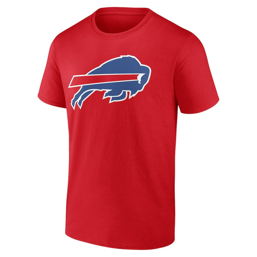 Buffalo Bills Team Authentic Personalized Name & Number T-Shirt - Red T-shirts