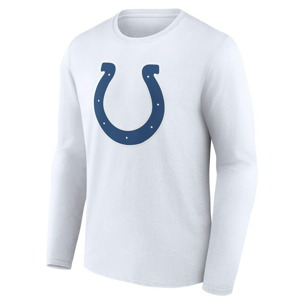 Indianapolis Colts Team Authentic Personalized Name & Number Long Sleeve T-Shirt - White T-shirts
