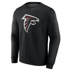 Atlanta Falcons Team Authentic Personalized Name & Number Sweatshirt - Black Sweatshirts