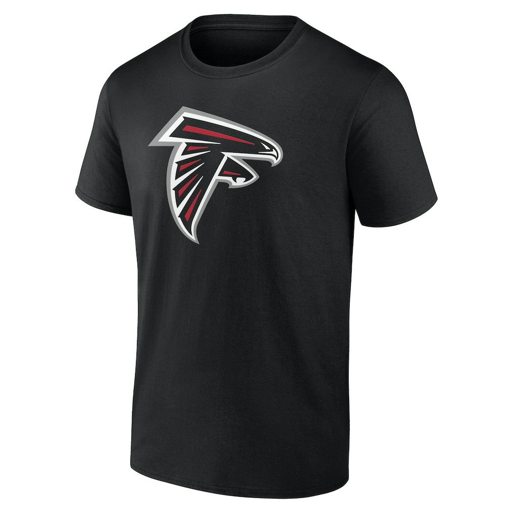 Atlanta Falcons Team Authentic Personalized Name & Number T-Shirt - Black T-shirts