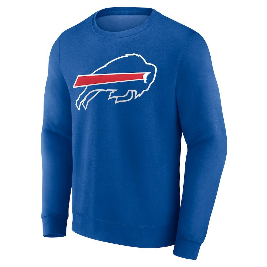 Buffalo Bills Team Authentic Personalized Name & Number Sweatshirt - Royal Sweatshirts