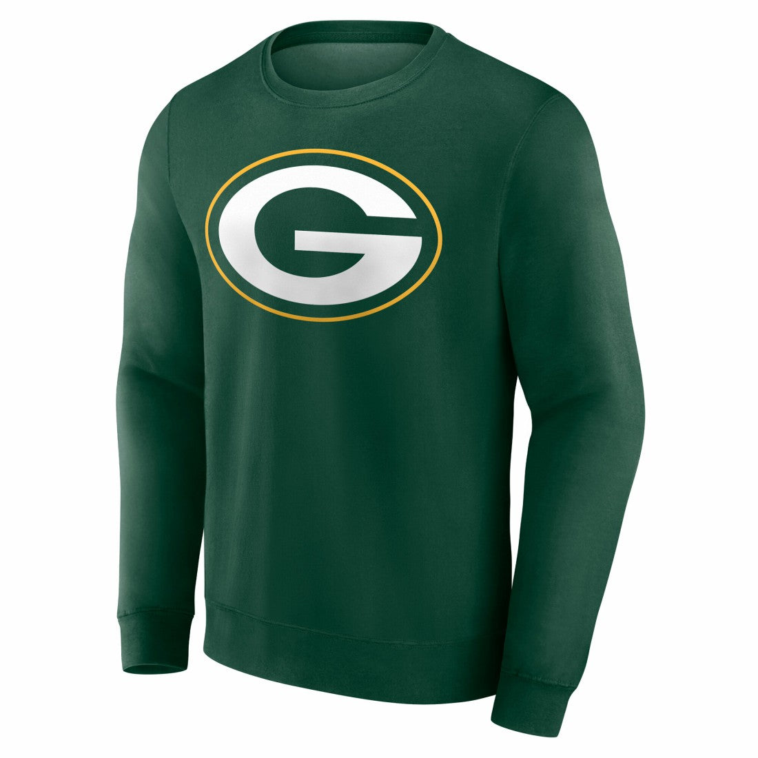 Green Bay Packers Team Authentic Personalized Name & Number Sweatshirt - Green Sweatshirts