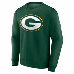 Green Bay Packers Team Authentic Personalized Name & Number Sweatshirt - Green Sweatshirts